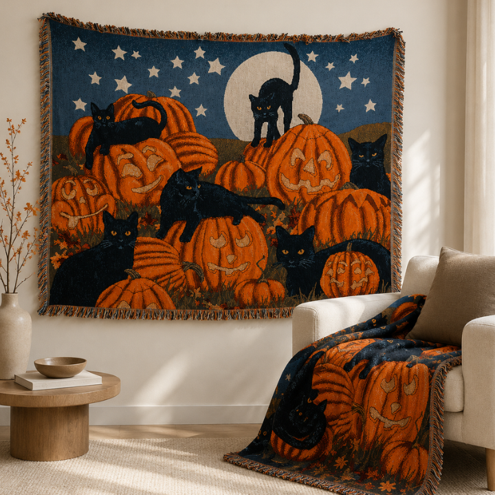 Sofawurf gestrickt mit Motiv – Anti-Pilling -    Zorenza