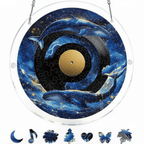Sonnenfänger Acryl rund 18,8 cm – Farbspektrum-Design -    Zorenza