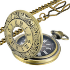 Klassische Herren-Taschenuhr mit römischen Ziffern Zorenza