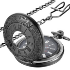 Klassische Herren-Taschenuhr mit römischen Ziffern Zorenza