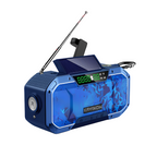 Solar-Notfallradio mit Handkurbel und Powerbank -    Zorenza