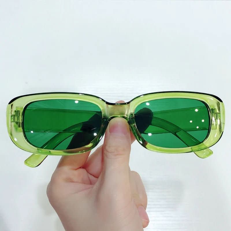 Sonnenbrille Damen Rechteckig Retro-Stil mit UV400-Schutz -    Zorenza