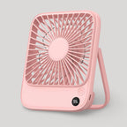 Tischventilator Tragbar USB Leise – 4 Geschwindigkeitsstufen -    Zorenza