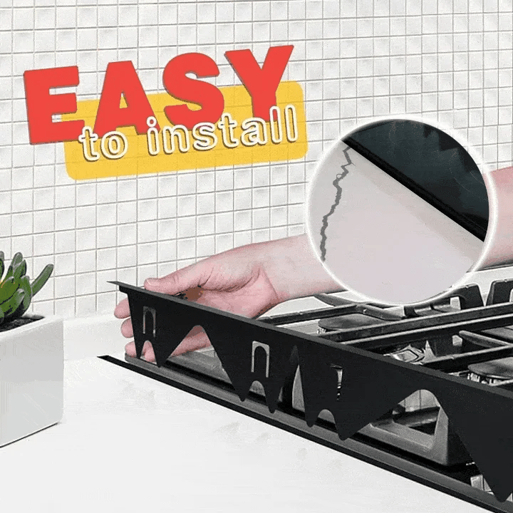 Verstellbare Herdspaltabdeckung – Keine Krümel oder verlorenen Utensilien mehr Zorenza