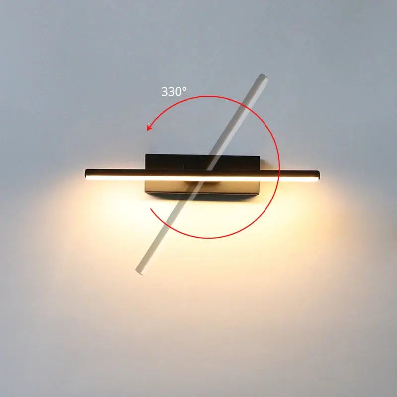 Verstellbare LED-Wandleuchte aus Aluminium Zorenza