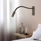 Verstellbare Wandleselampe – Flexibler Arm, drei Lichtstimmungen Zorenza