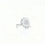 Verstellbarer Fidget-Ring – Drehband, polierter Edelstahl Zorenza