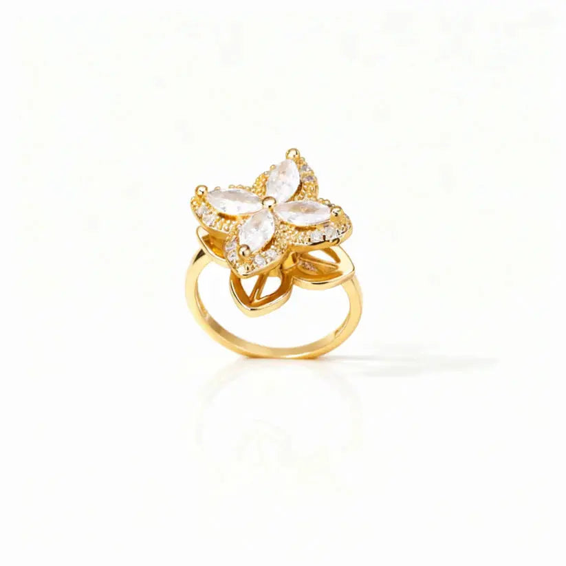 Verstellbarer Fidget-Ring – Drehband, polierter Edelstahl Zorenza