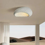 Wabi Sabi Deckenlampe – Sanftes Warmlichts im Naturstein-Look Zorenza