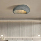 Wabi Sabi Deckenlampe – Sanftes Warmlichts im Naturstein-Look Zorenza