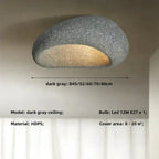 Wabi Sabi Deckenlampe – Sanftes Warmlichts im Naturstein-Look Zorenza