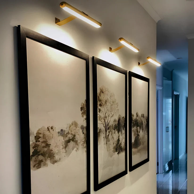 Kabellose LED-Bilderleuchte – Dimmbare Wandlampe für Kunstwerke -    Zorenza