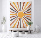 Wandteppich mit Sonnenmotiv im Boho-Stil Zorenza