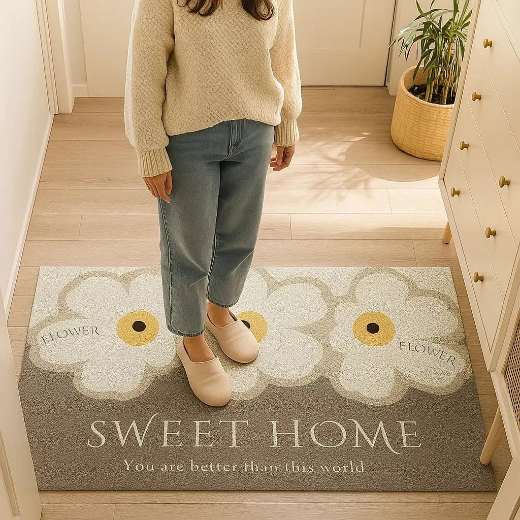 Washable Non-Slip Doormat Indoor & Outdoor – Soft, Dirt-Repellent