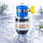 Wasserfilter für Wasserhahn – 5-Schicht Aktivkohle Filtration -    Zorenza
