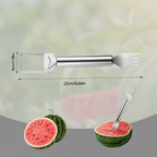 Wassermelonengabel Edelstahl 2-in-1 Schneider und Gabel -    Zorenza
