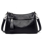 Weiche Kunstleder-Crossbody-Bag – 3 Fächer Zorenza