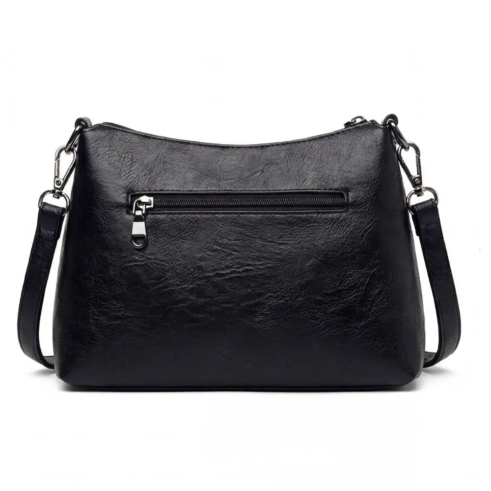 Weiche Kunstleder-Crossbody-Bag – 3 Fächer Zorenza