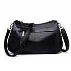 Weiche Kunstleder-Crossbody-Bag – 3 Fächer Zorenza