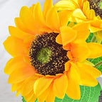 Wiederaufladbare Sonnenblumen-Nachtlampe Zorenza