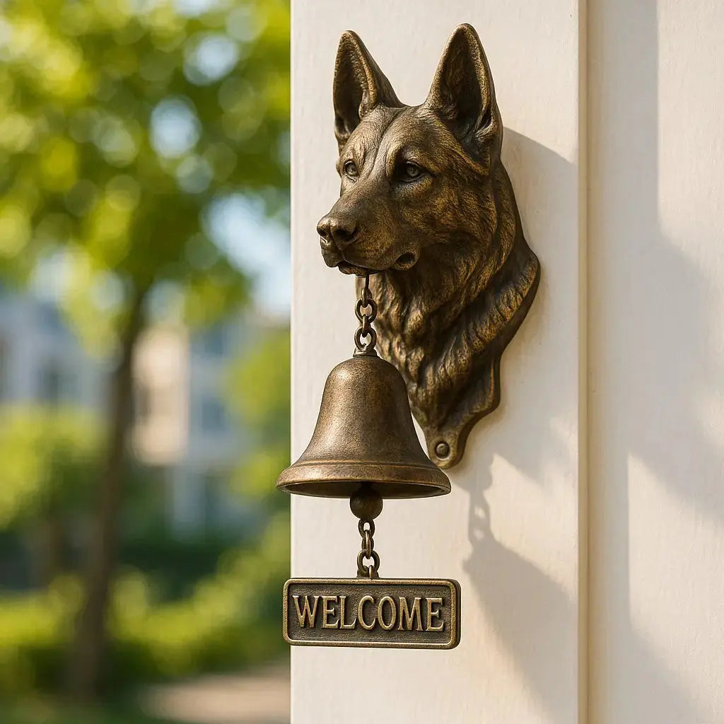 Willkommens-Glocke Schäferhund — Symbol für Schutz & Gastfreundschaft Mivoza Deutschland