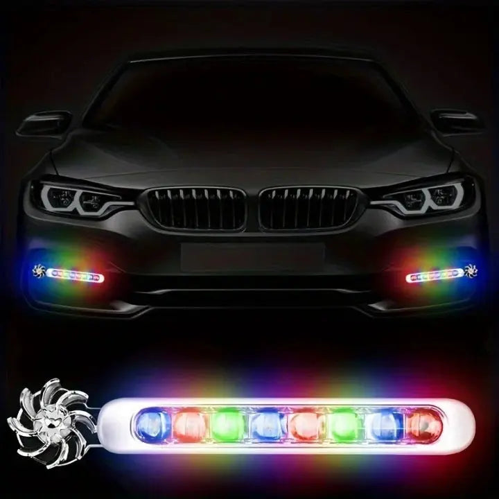 Windbetriebenes Auto-LED-Licht 2er Set— Je schneller die Fahrt, desto heller das Licht Mivoza Deutschland