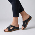 Orthopädische Leder-Sandalen — Echtes Leder, Fußgewölbestütze, Größen 35–43 -    Zorenza