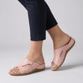 Orthopädische Leder-Sandalen — Echtes Leder, Fußgewölbestütze, Größen 35–43 -    Zorenza