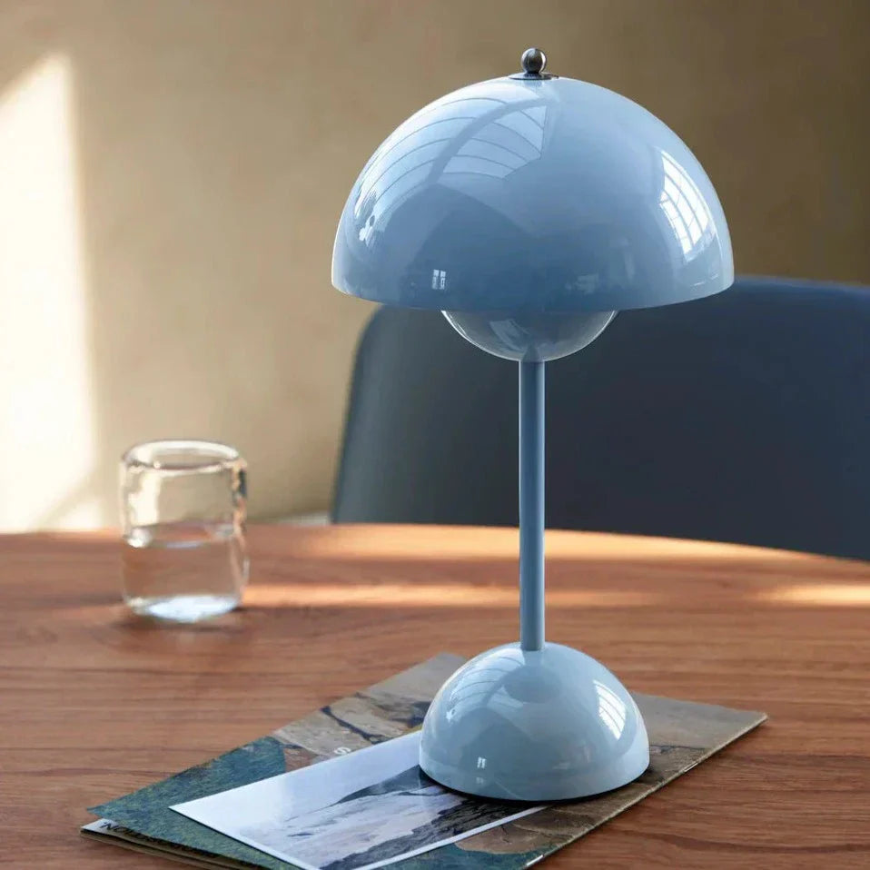 Kabellose LED-Tischlampe mit 3 Dimmstufen – Retro-Design -    Zorenza