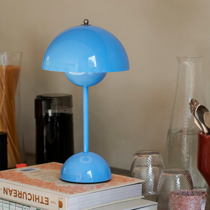 Kabellose LED-Tischlampe mit 3 Dimmstufen – Retro-Design -    Zorenza