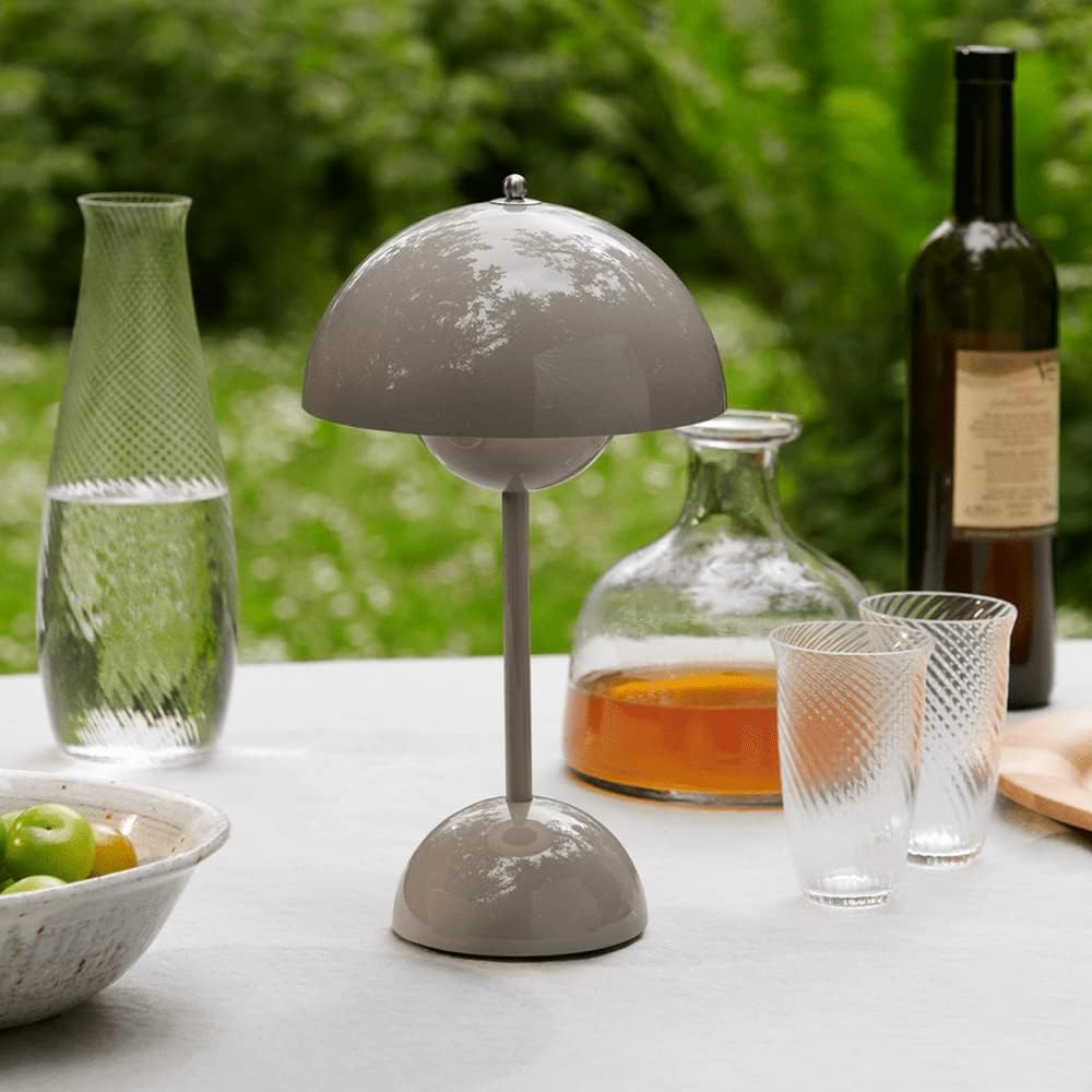 Kabellose LED-Tischlampe mit 3 Dimmstufen – Retro-Design -    Zorenza