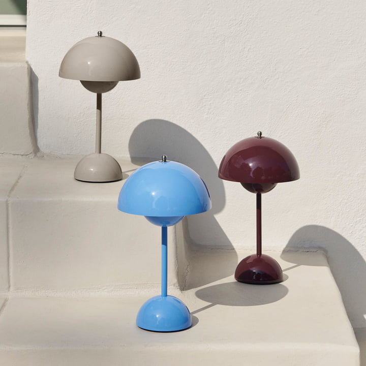 Kabellose LED-Tischlampe mit 3 Dimmstufen – Retro-Design -    Zorenza