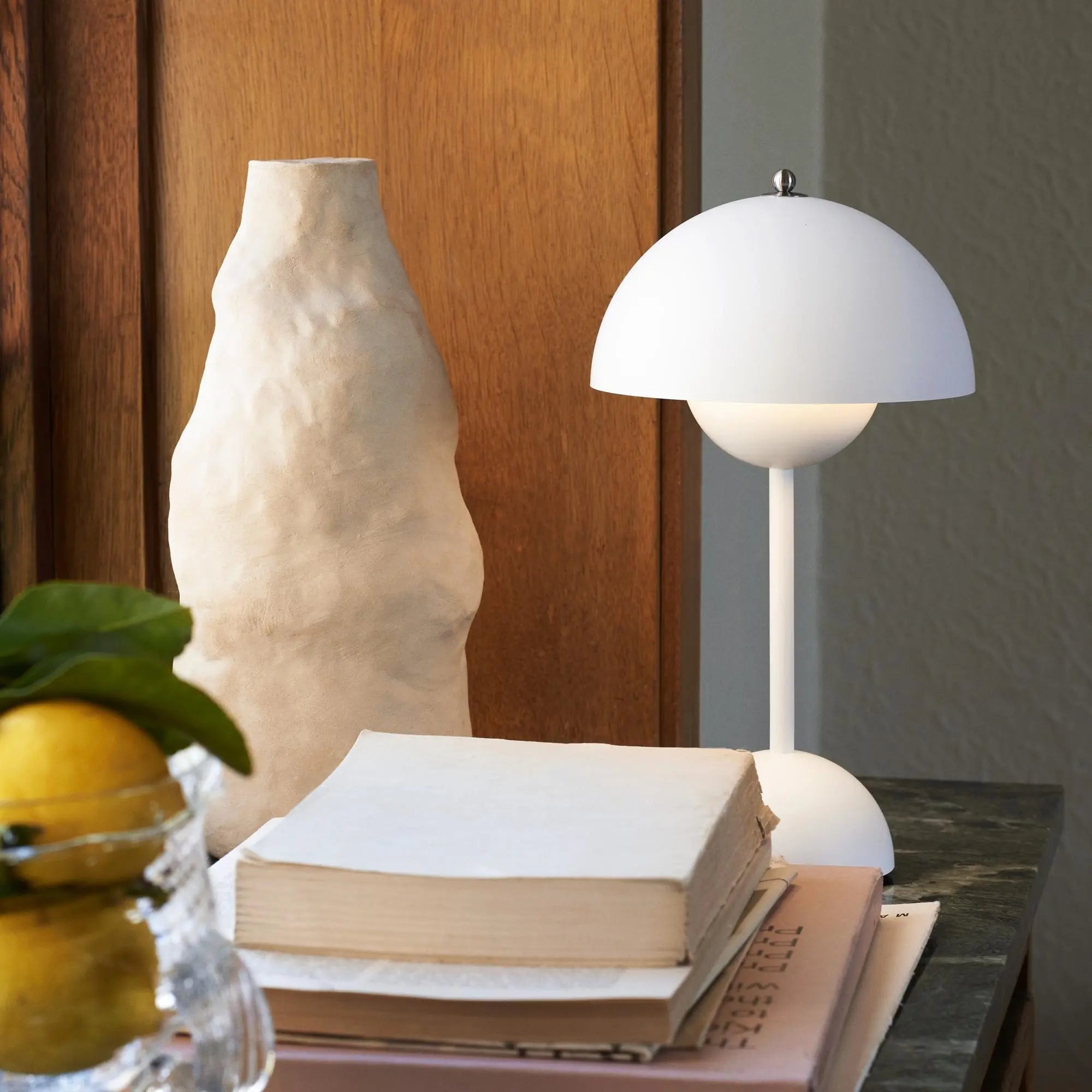 Kabellose LED-Tischlampe mit 3 Dimmstufen – Retro-Design -    Zorenza