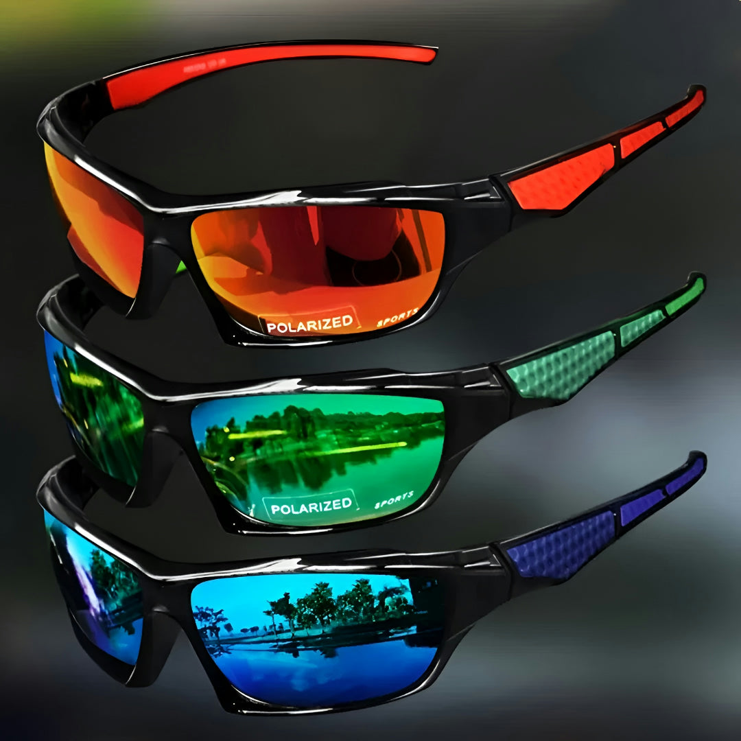 Sportsonnenbrille polarisiert mit UV400-Schutz -    Zorenza