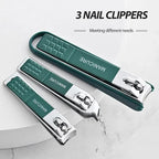 Nagelknipser-Set Edelstahl mit Nagelfeile -    Zorenza