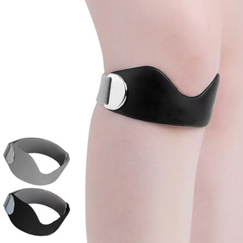 Kniebandage Silikon mit Stoßdämpfung – Patella-Stabilisierung -    Zorenza