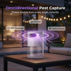 UV Mückenschutz-Lampe mit leisem Ventilator – Chemiefrei -    Zorenza