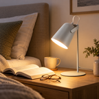 Tischlampe Metall mit verstellbarem Schwenkarm -    Zorenza