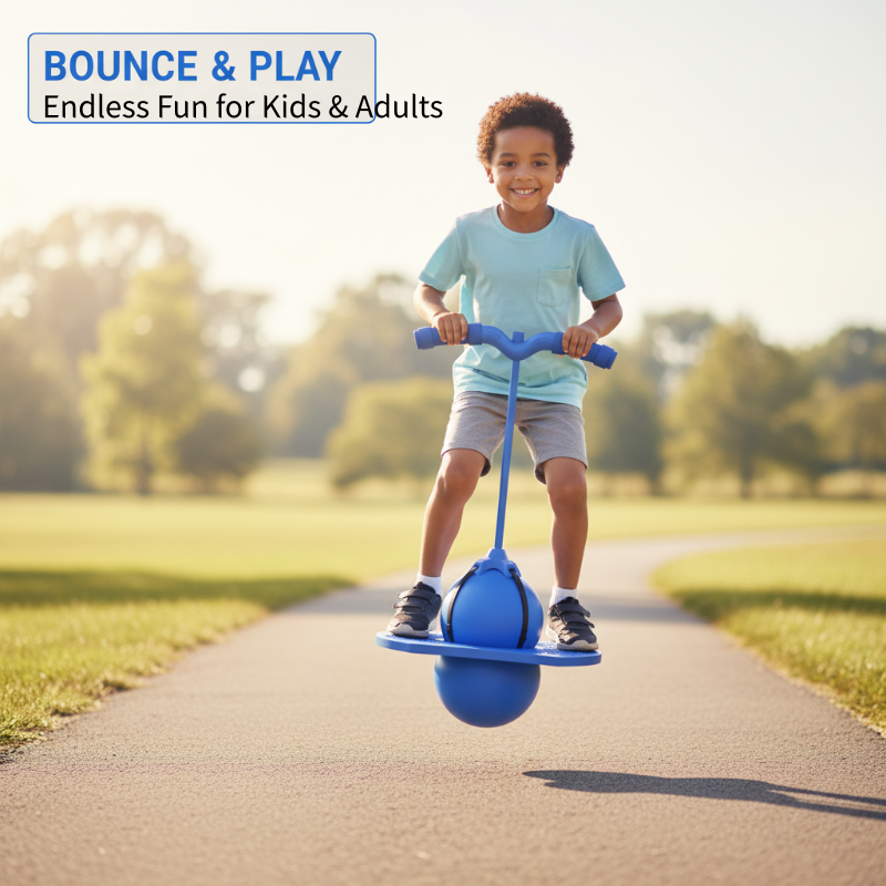 Balance-Hüpfball – Spaßiges Fitness für Kinder & Erwachsene - Zorenza