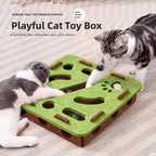 Katzenspielzeug Puzzle-Box mit Filz -    Zorenza