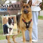 Hundegeschirr mit LED-Halsband – Anti-Zieh Design -    Zorenza
