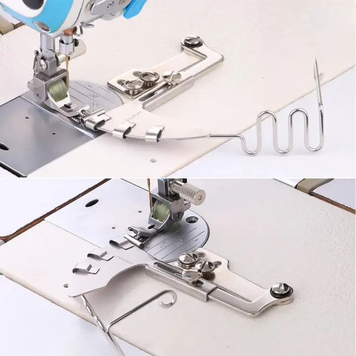 Double Fold Binder Tape Folder for Industrial Sewing Machines – 20–36 mm Zorenza