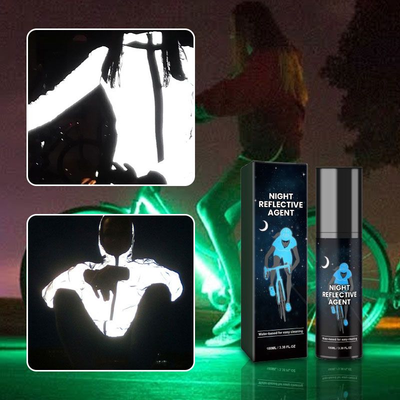 Reflektierspray 100ml für Sichtbarkeit bei Nacht -    Zorenza