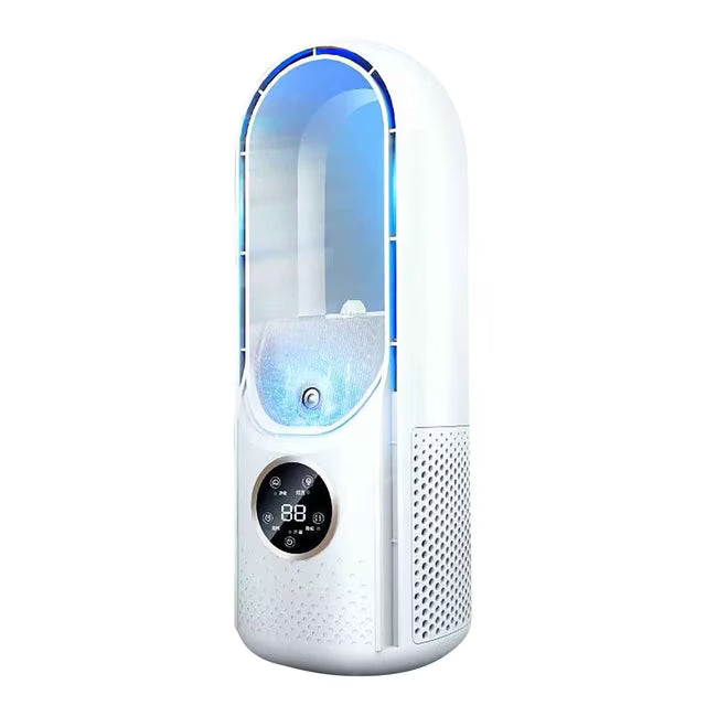 Luftkühler USB Turmventilator mit Wassertank und Display -    Zorenza