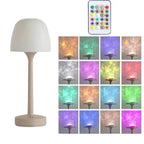 LED Tischleuchte mit RGB Farbwechsel und Touch-Steuerung -    Zorenza