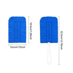 Staubwedel Chenille Mikrofaser – 5 Farben mit ergonomischem Griff -    Zorenza