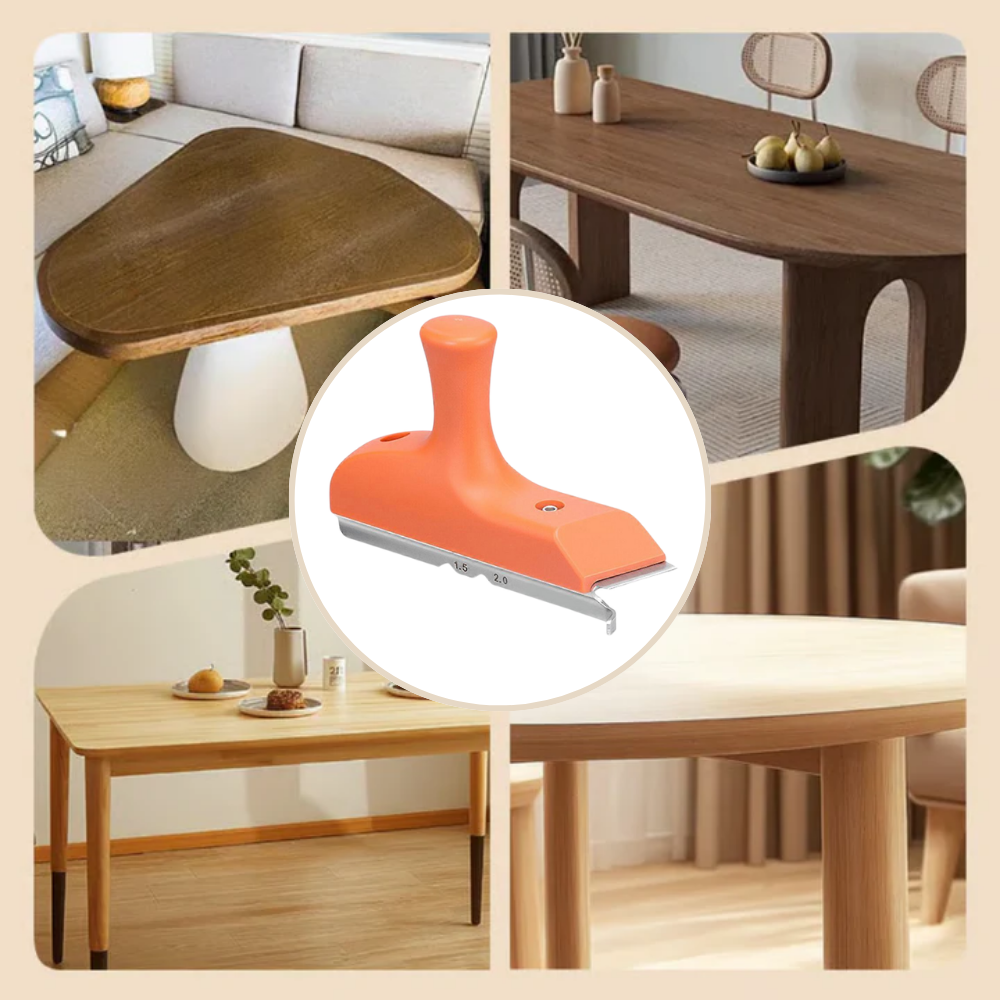 Kantenhobel 3-in-1 mit ergonomischem Griff -    Zorenza