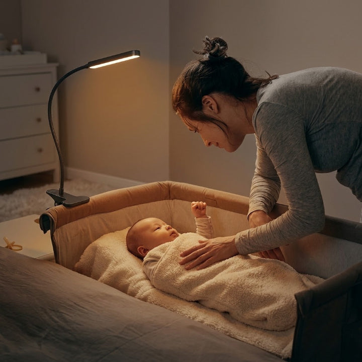 LED-Klemmleuchte mit Schwanenhals und Dimmfunktion -    Zorenza