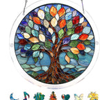 Sonnenfänger Acryl rund 18,8 cm – Farbspektrum-Design -    Zorenza
