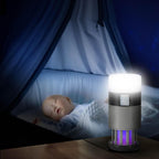 Mückenlampe Solar mit UV-Licht und LED-Taschenlampe -    Zorenza